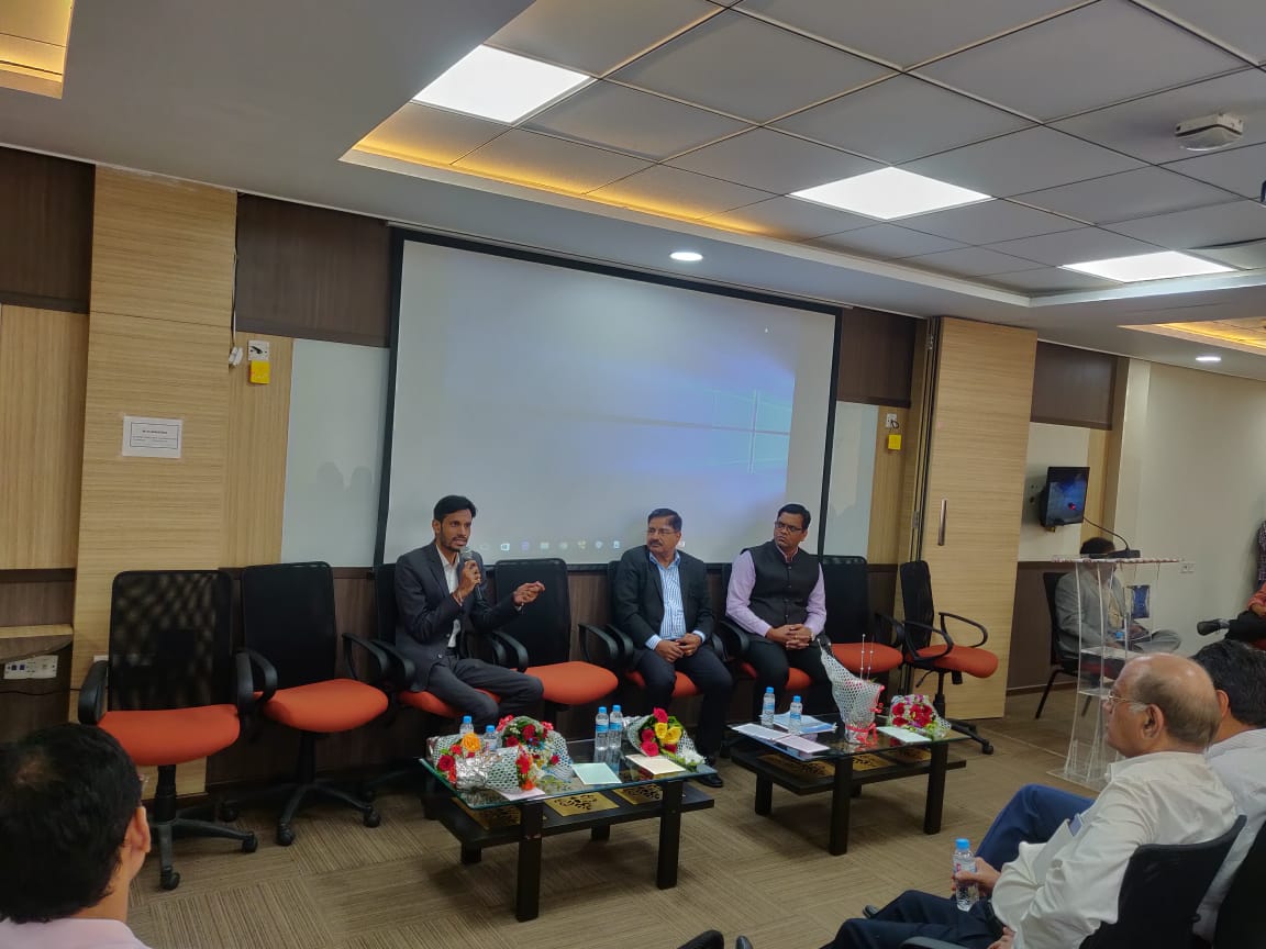 Our Director and CEO during panel discussion at JNPT SEZ